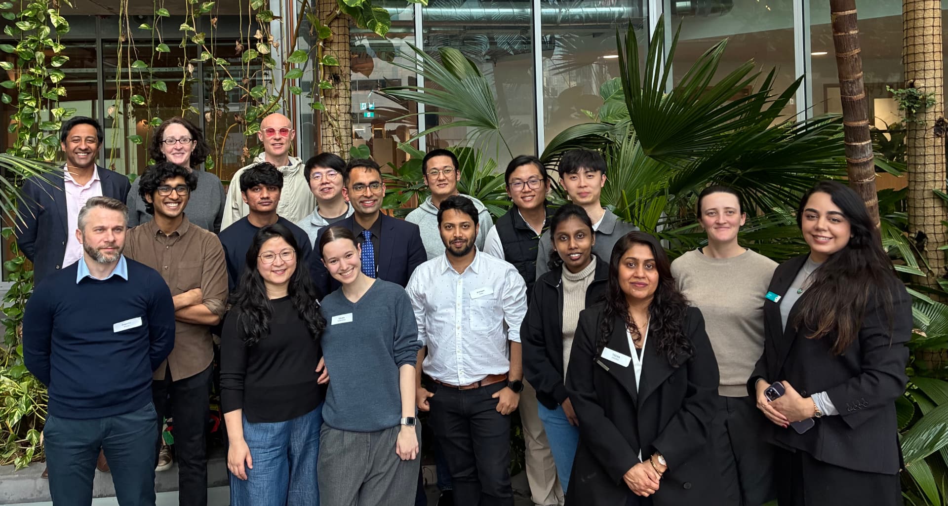 The 22 innovators of the inaugural Future Frontier cohort together in Melbourne.